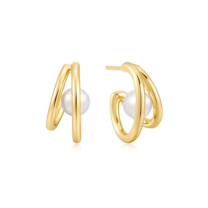 Ania Haie Chic Creator 925 Sterling Zilveren Oorbellen AH-E058-07G-zoom-