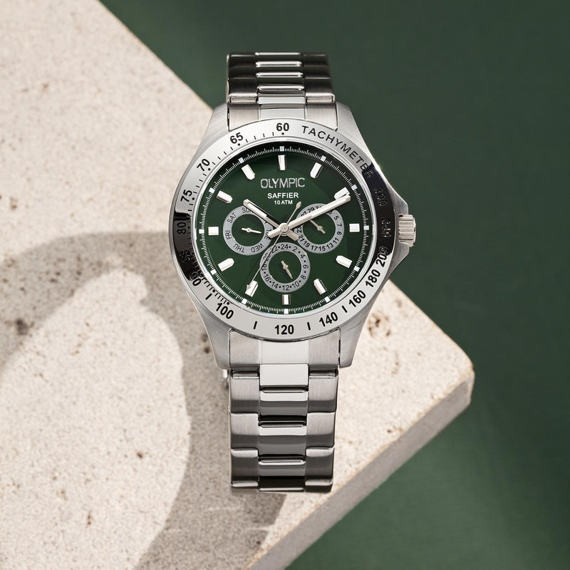 Olympic Jeffrey Men's Watch OL89HSS051-zoom-