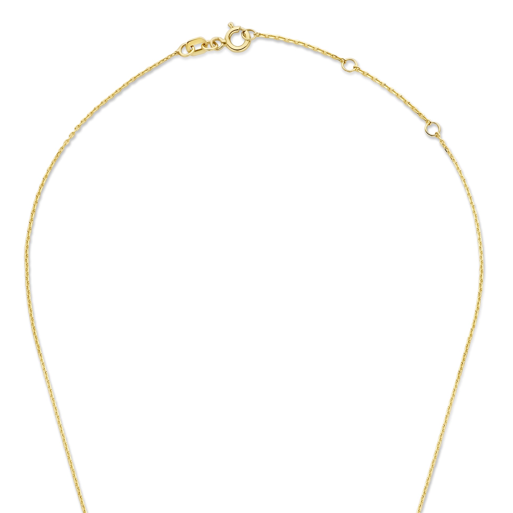 Isabel Bernard De La Paix Inaya 14 Carat Golden Necklace | diamond 0.01 ct | IBD350021