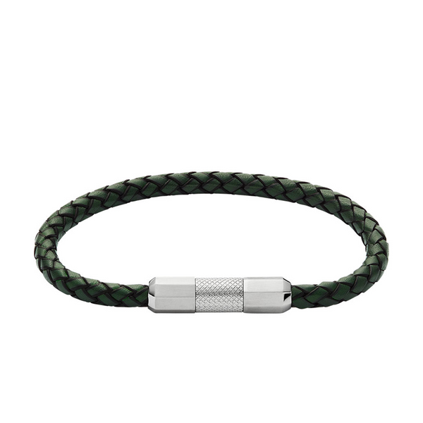 Fossil Knox Green Stainless Steel Bracelet JF04919040