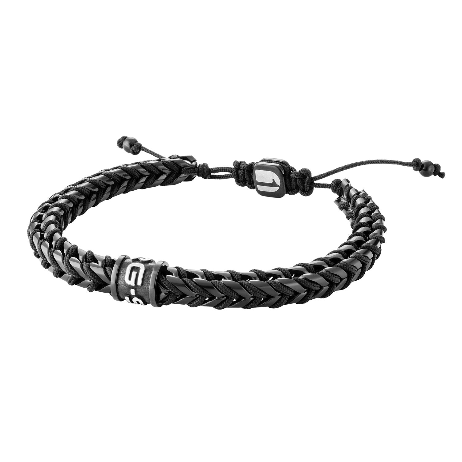 G-Star DualShield Black Nylon Bracelet GSJ.108.02
