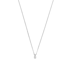 Isabel Bernard De la Paix Celesse 14 Carat Whitegold Necklace | diamond 0.07 ct | IBD350005