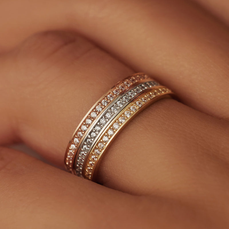 Isabel Bernard Saint Germain Merle 14 Karaat Witgouden Ring IB330052-60-zoom-