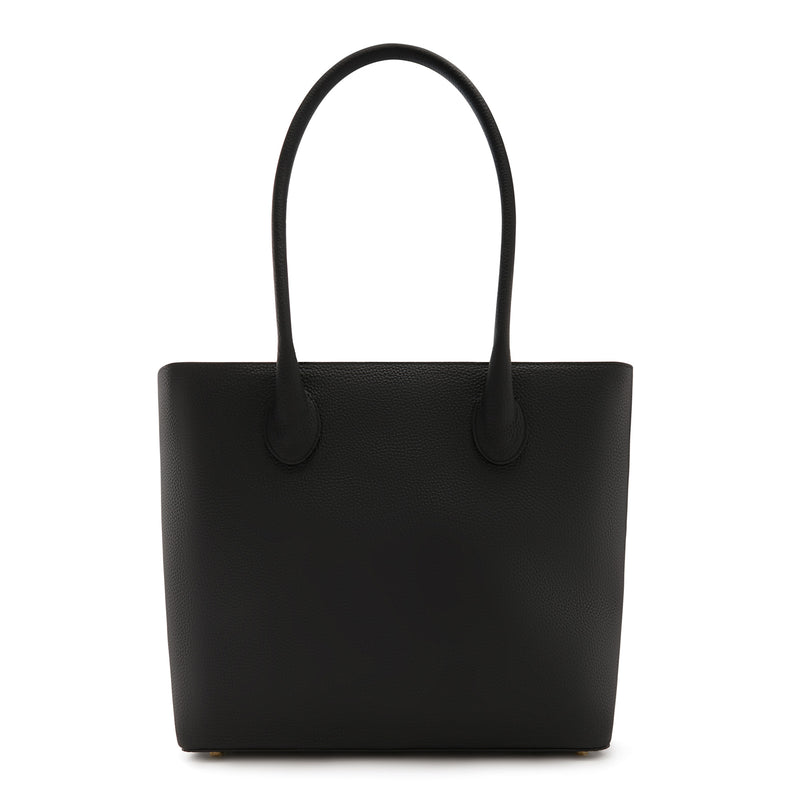 Isabel Bernard Honoré Lysanne Zwarte Kalfsleren Shopper IB25022-zoom-