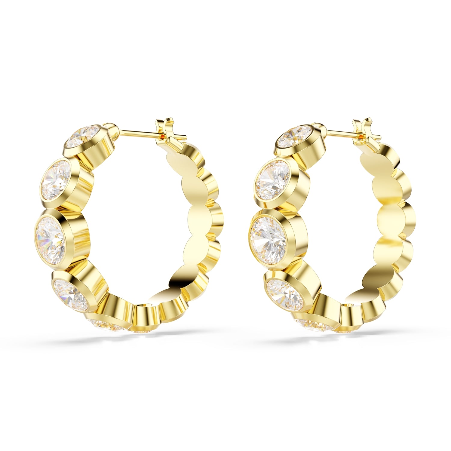Swarovski Imber Gold Coloured Ear studs 5711483