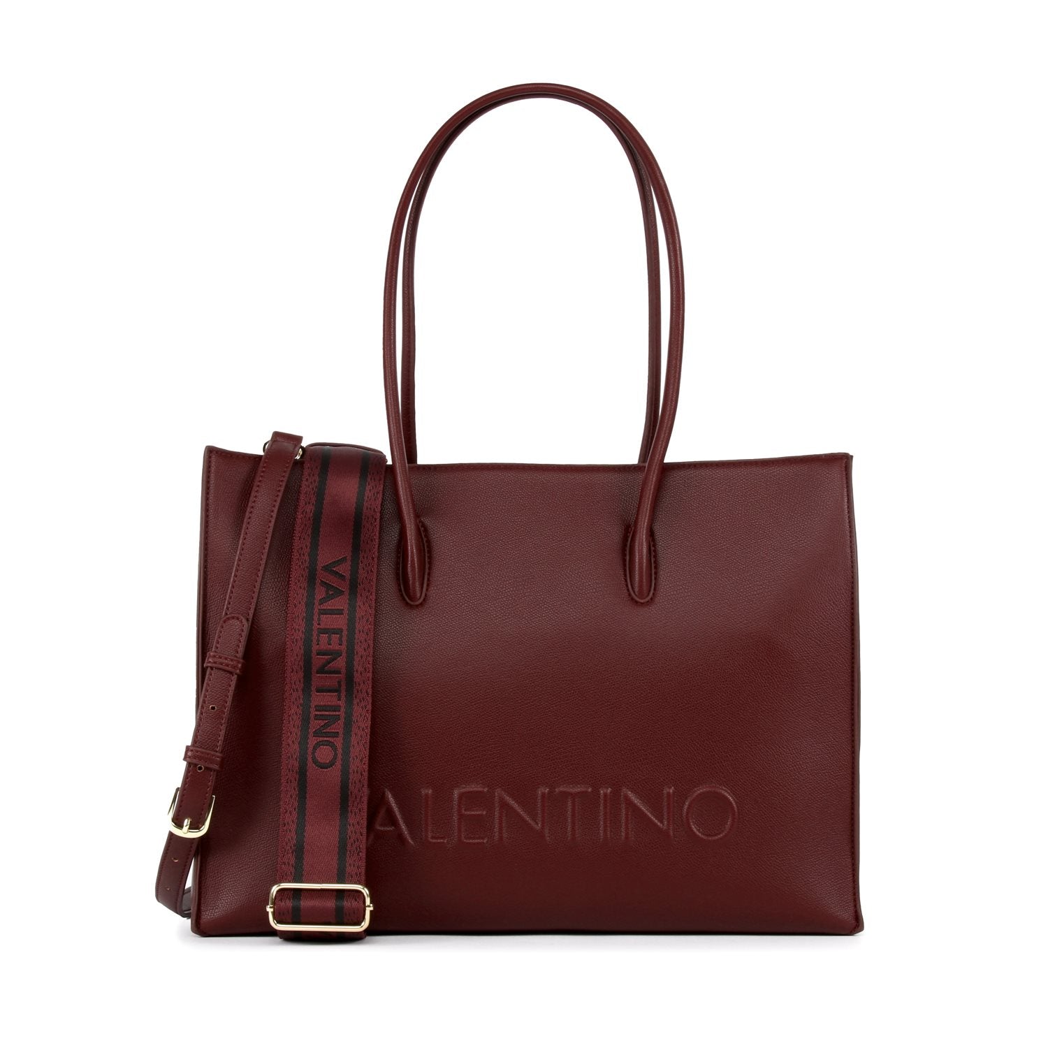 Valentino Bags Bianka Re Bordeaux Shopper VBSA9U01069