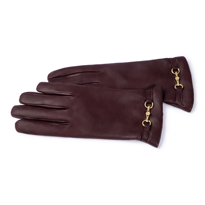 Isabel Bernard Isabel Bernard Honoré Marcelia bordeaux leren handschoenen van geitenleer IB67001-352-6.5-zoom-