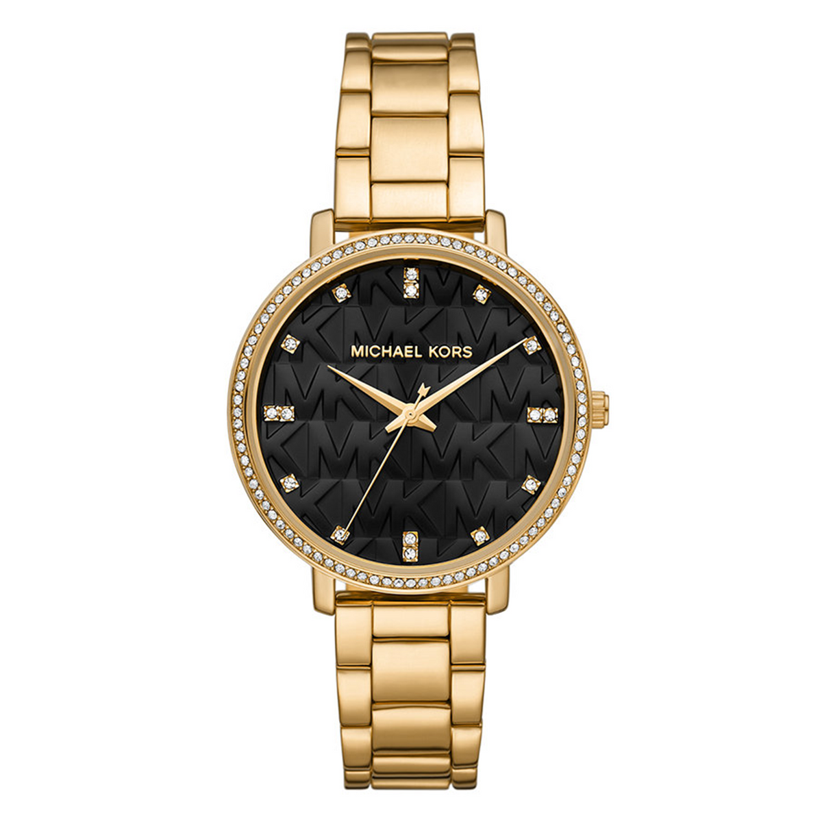Michael Kors Pyper Gold and Black Women's Watch MK4593