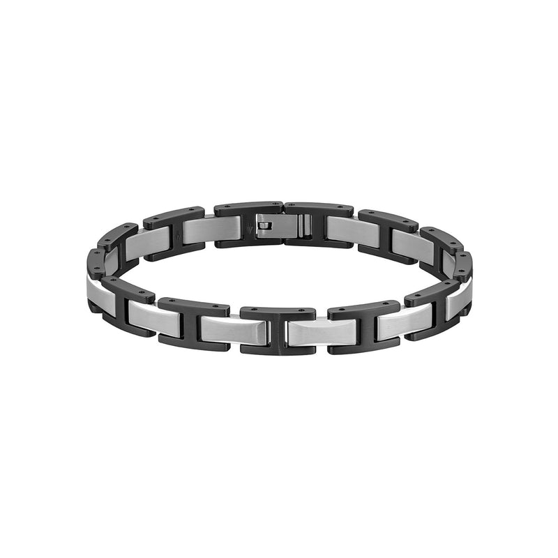 Hugo Boss Roestvrij Staal Zwarte Heren Schakelarmband HBJ1580794-zoom-