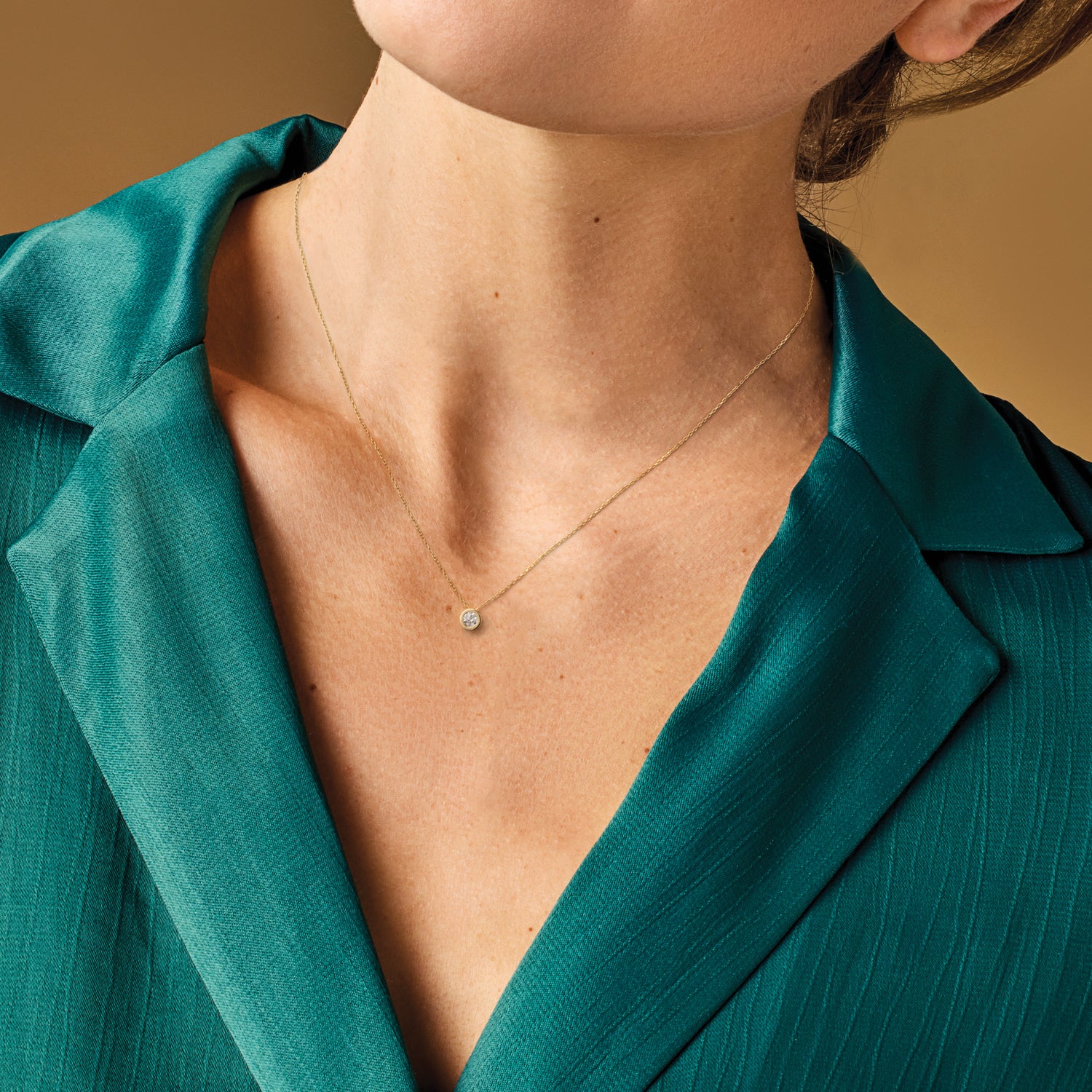 GLOW 14 Karat Gold Necklace 2002-202_2142_45