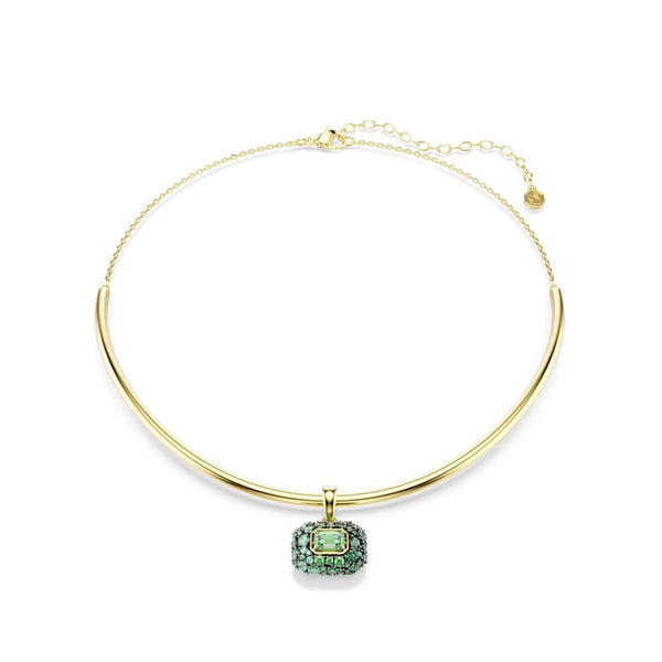Swarovski Sublima Glam Gouden Choker met Groene Accenten 5760763