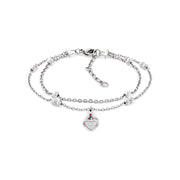 Tommy Hilfiger Roestvrij Staal Zilverkleurige Dames Schakelarmband TJ2781011