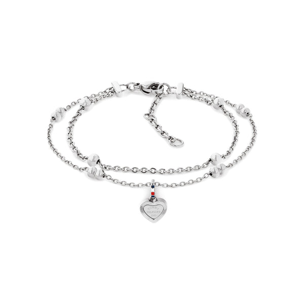 Tommy Hilfiger Stainless Steel Silver Women's Chain Bracelet TJ2781011