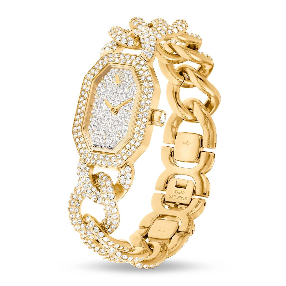 Swarovski Dextera Gold Watch 5668854