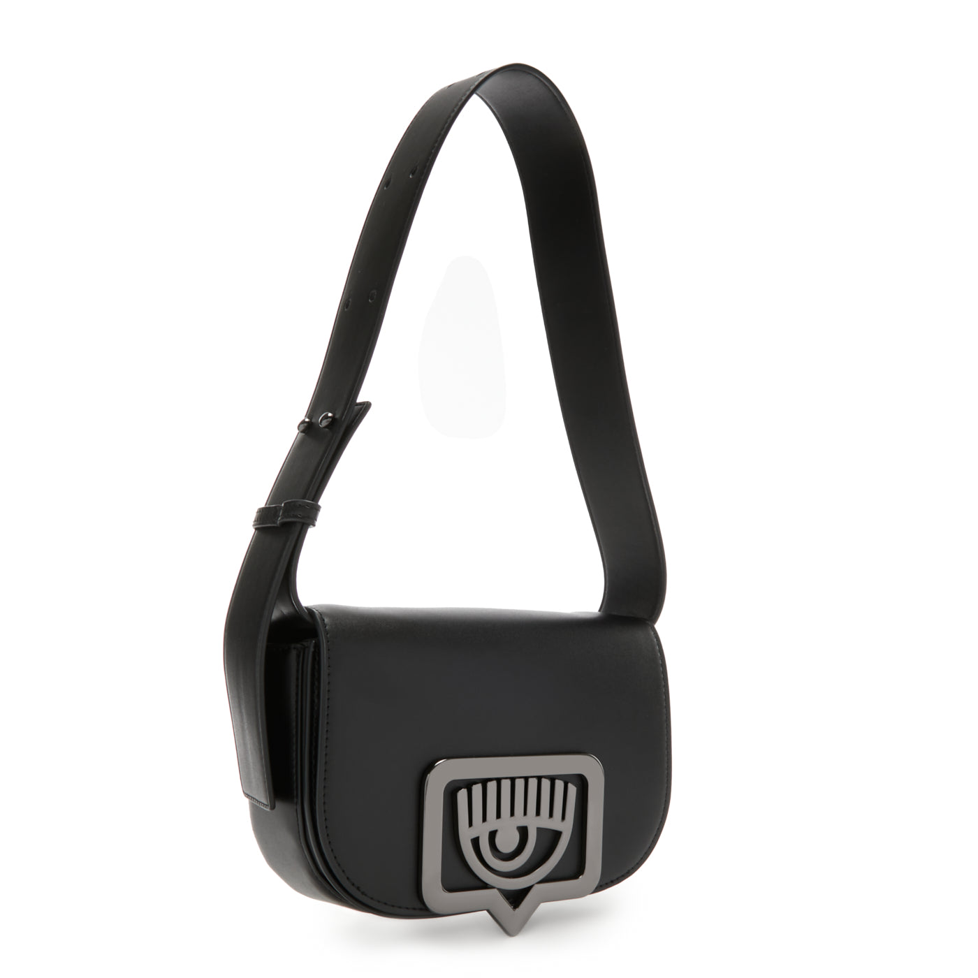 Chiara Ferragni Eyelike Black Shoulder Bag 75SB4BB9-ZS517-899