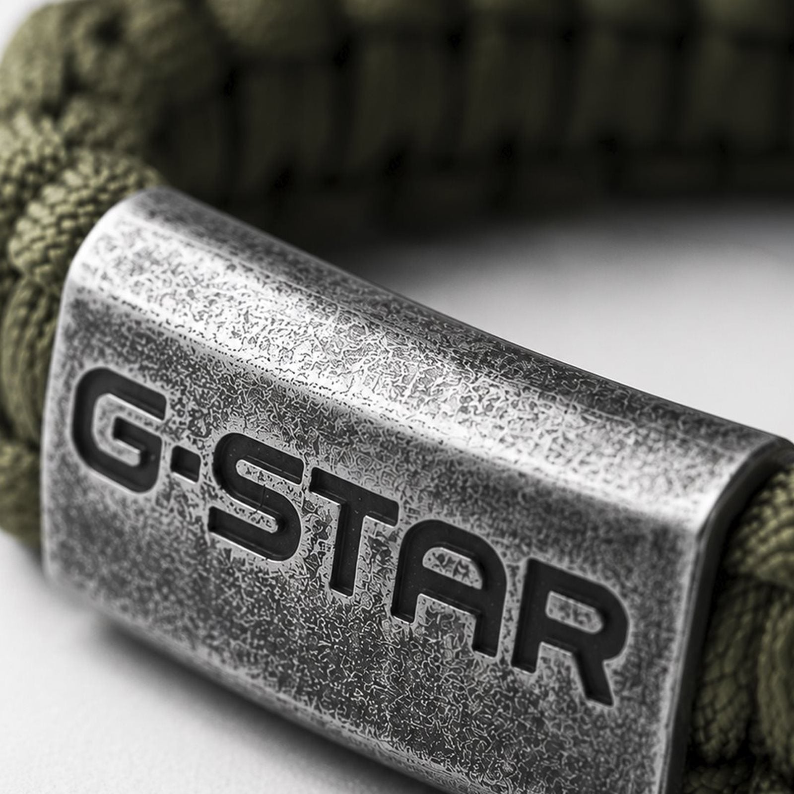 G-STAR OpsCord Black Nylon Bracelet GSJ.107.01