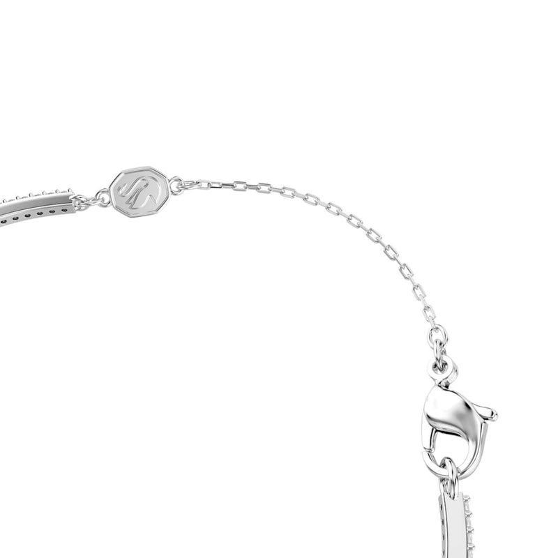 Swarovski Una Sparkling Dc Zilveren Armband met Groene Accenten 5757791-zoom-