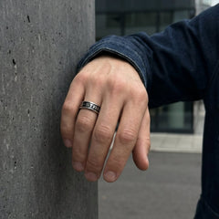 G-Star Floatcore Silver-Tone Ring GSJ.100.08.60