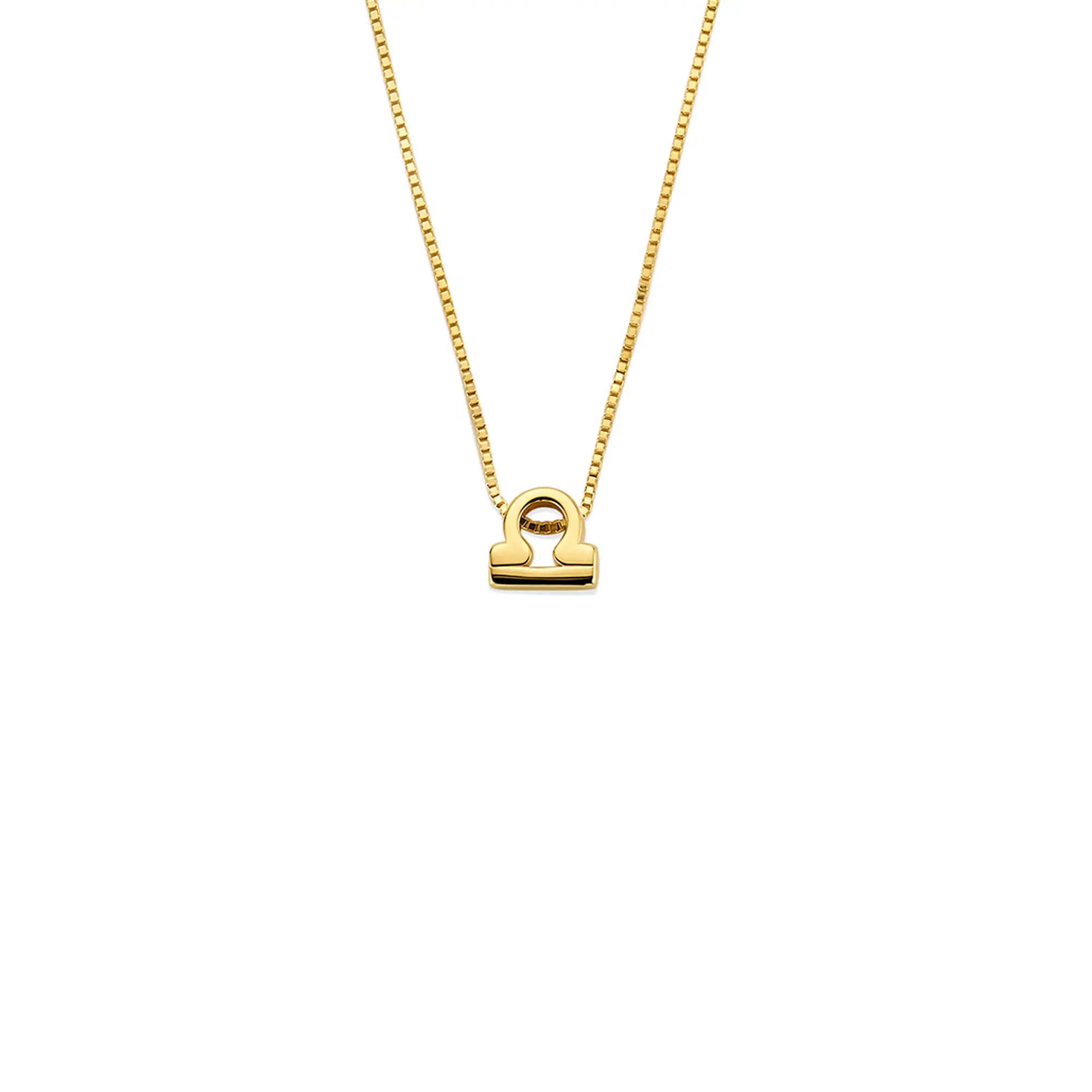 Isabel Bernard Étoiles d’Or Libra 14 Carat Gold Venetian Necklace With Horoscope IB340184