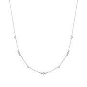 Ania Haie Miss Dainty 925 Sterling Silver Zirconia Necklace AH-N065-04H