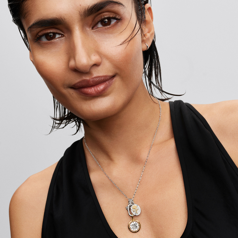 Pandora ME Gold Plated Angels Coin Charm 764088C01-zoom-