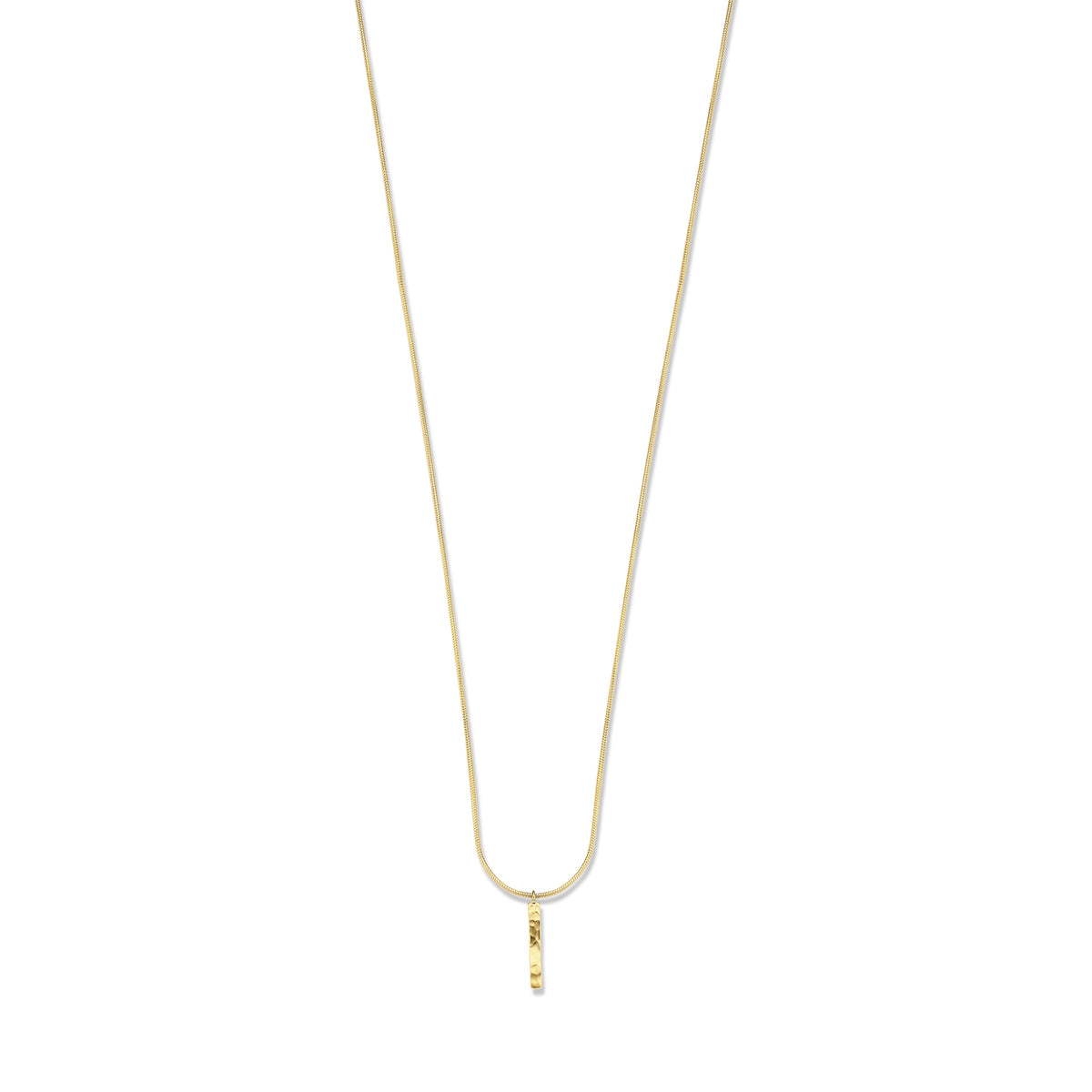 Violet Hamden Sisterhood Moonscape 925 Sterling Silver Gold-coloured Necklace VH14033 (Length: 55.00 cm)