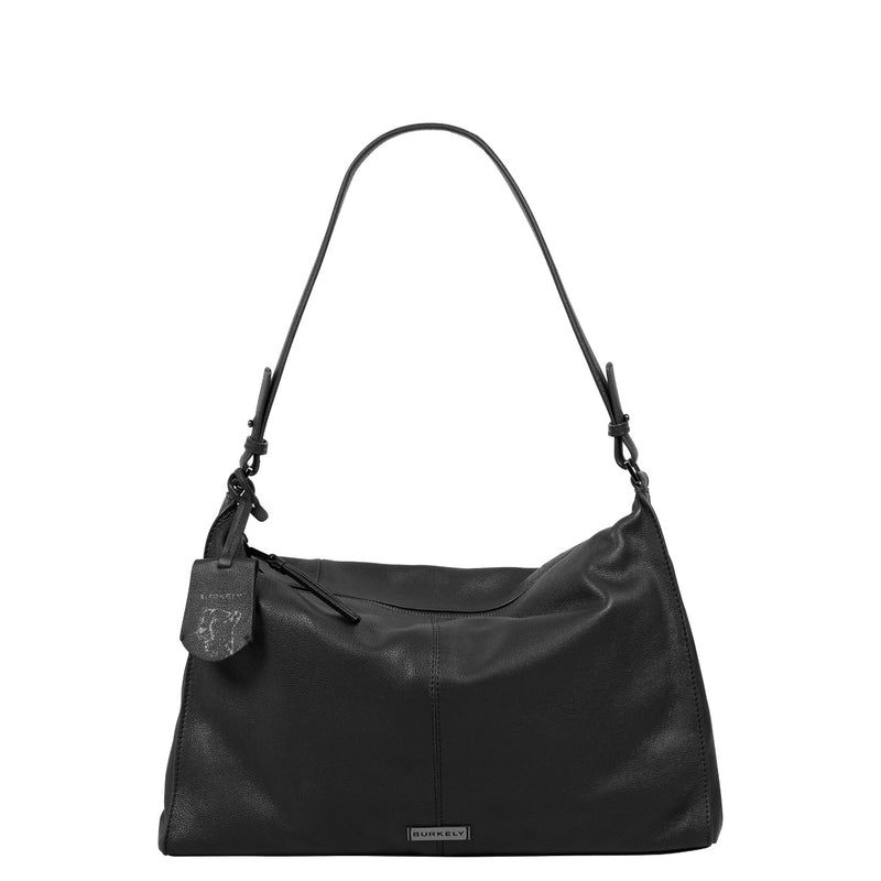 Burkely Mystic Maeve Black Leather Shoulder Bag 1000514.38.10-zoom-