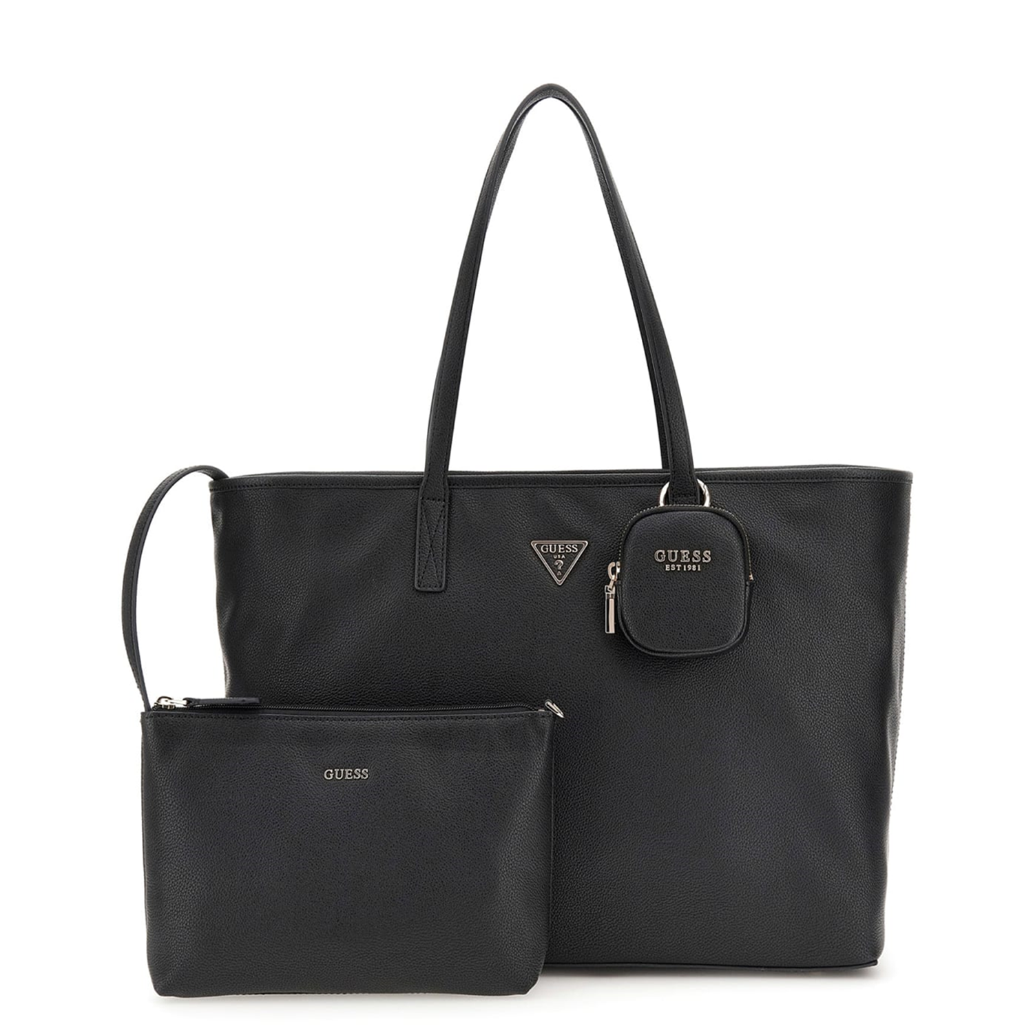 Guess Power Play Black Large Tech Tote Bag HWBG71-24240-BLA