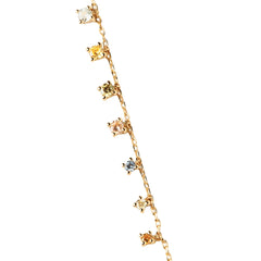 P D Paola Color 18 karat gold plated Necklace CO01-839-U