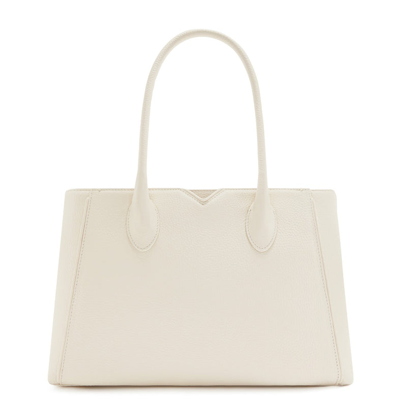 Isabel Bernard Honoré Cloe Midi Crème me Kalfsleren Handtas IB25082-070-zoom-