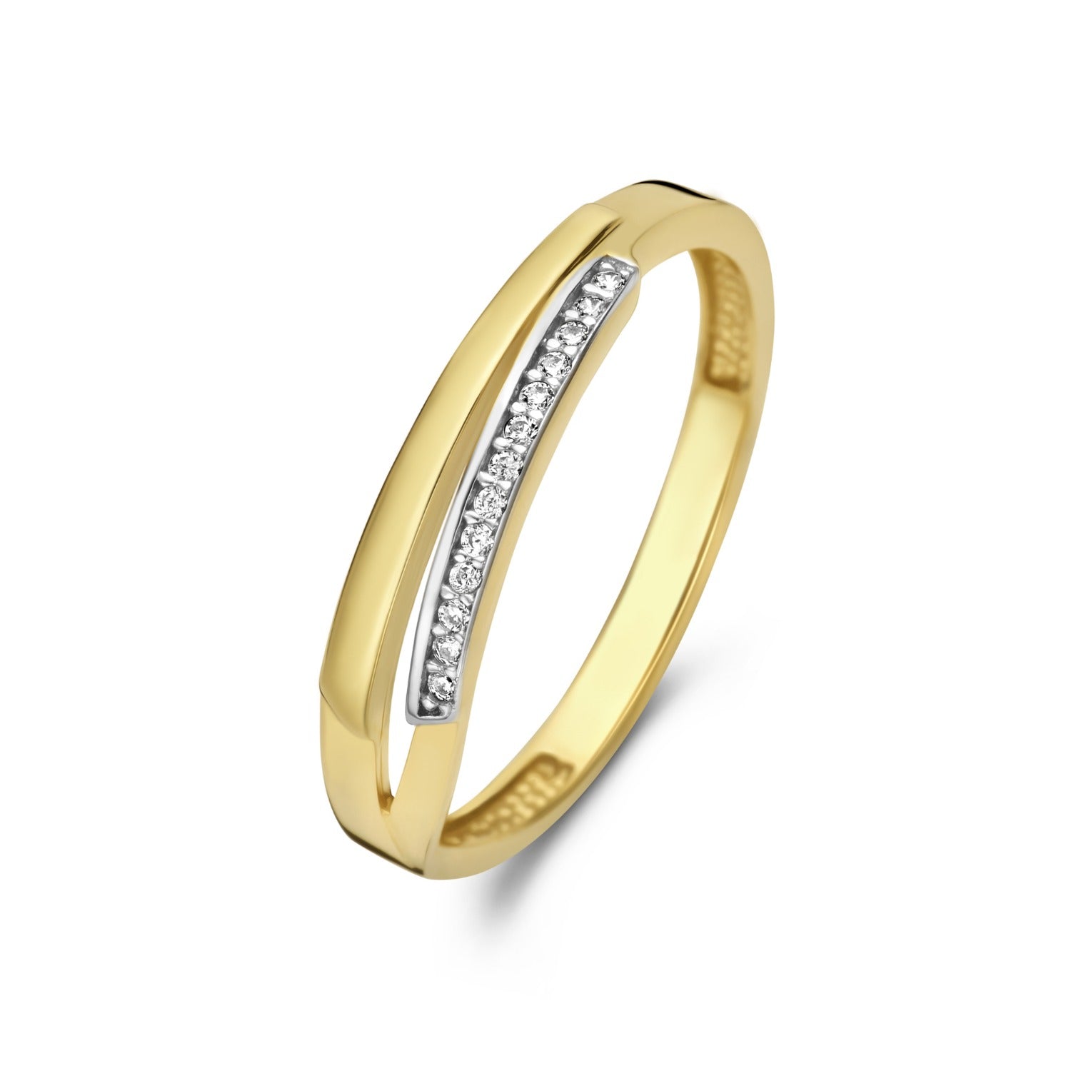 Beloro Jewels Monte Napoleone Stella 9 carat gold Ring BO330019-60