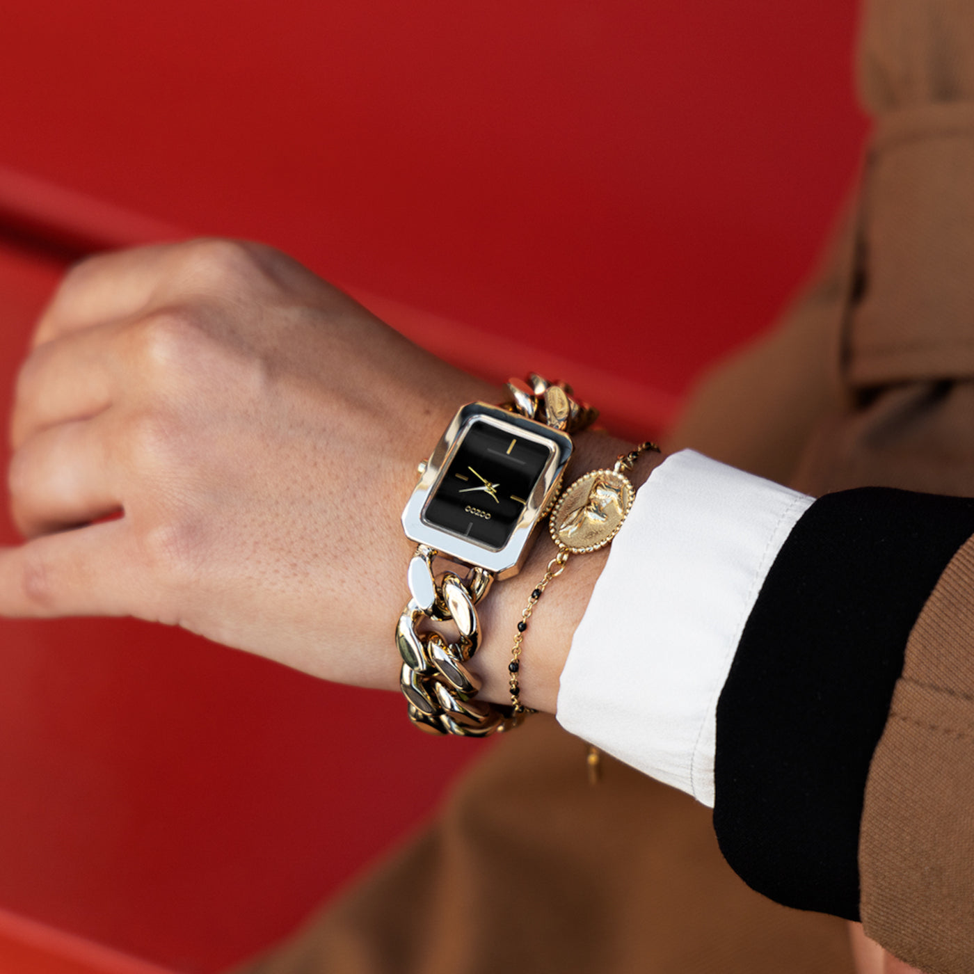 OOZOO Timepieces Gold Watch C11274