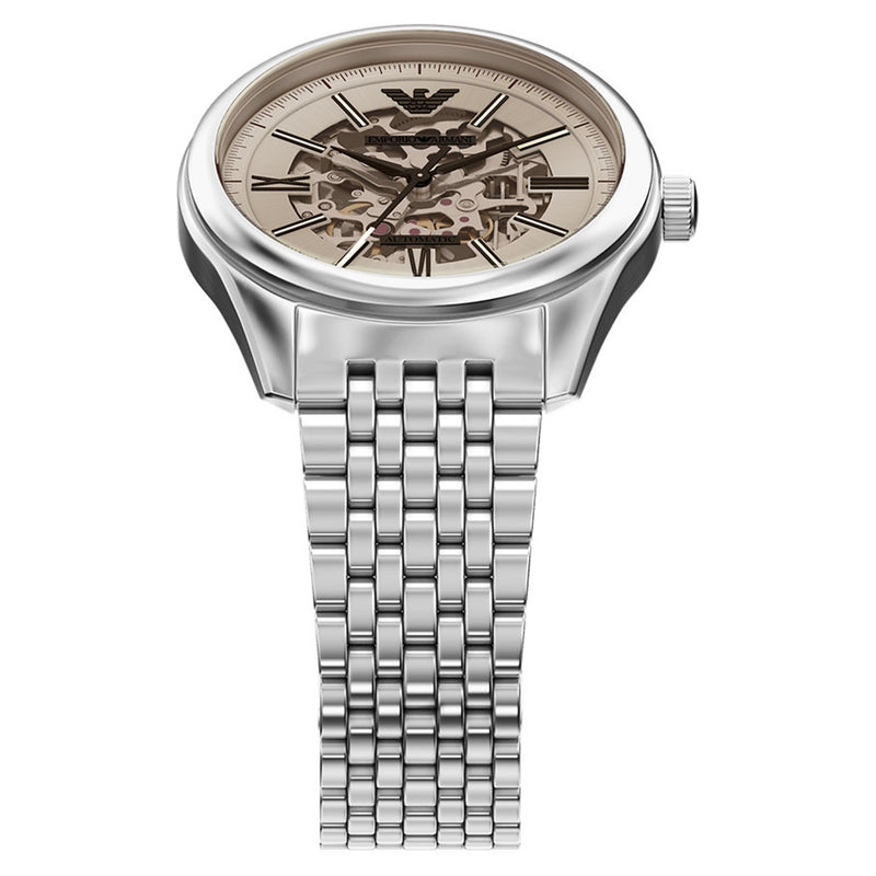 Emporio Armani Silver Dial Automatic Watch AR60095-zoom-