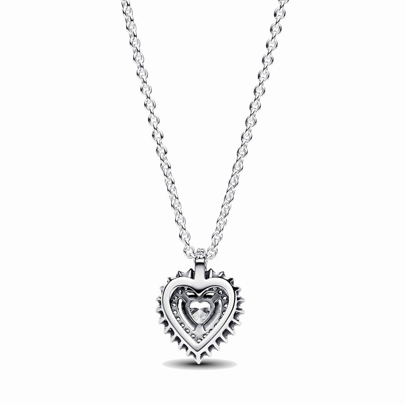 Pandora Timeless 925 Sterling Zilveren Heart Ketting 393099C01-45-zoom-