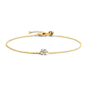 Blush 14 Karaat Gouden Armband 2166YZI (Lengte: 18.00 cm)