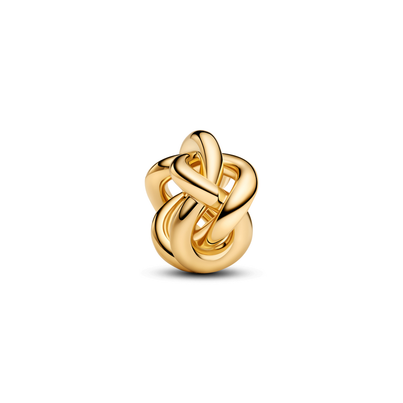 Pandora Moments Gold Plated Knoop Bedel 763755C00-zoom-