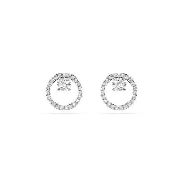 Swarovski Constella Silver Coloured Ear Studs 5692262