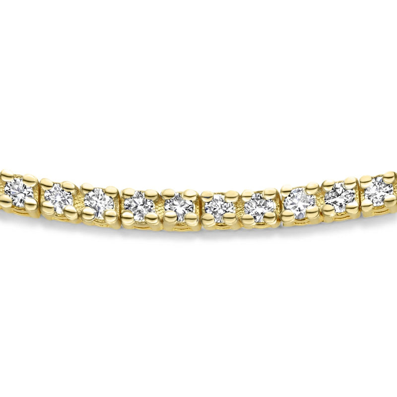 Isabel Bernard De la Paix Madeline 14 Karaat Gouden Tennis Armband | Diamant 1.08 ct | IBD320005-zoom-
