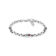 Tommy Hilfiger Roestvrij Staal Zilverkleurige Heren Schakelarmband TJ2790674