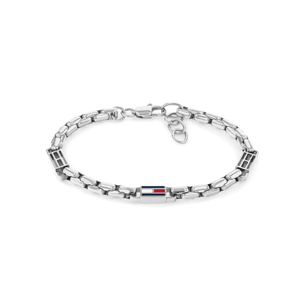 Tommy Hilfiger Stainless Steel Silver Men's Chain Bracelet TJ2790674