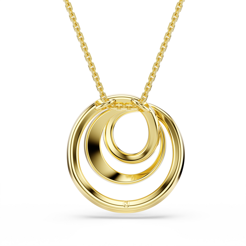 Swarovski Hyperbola Gold Plated Necklace 5740410-zoom-