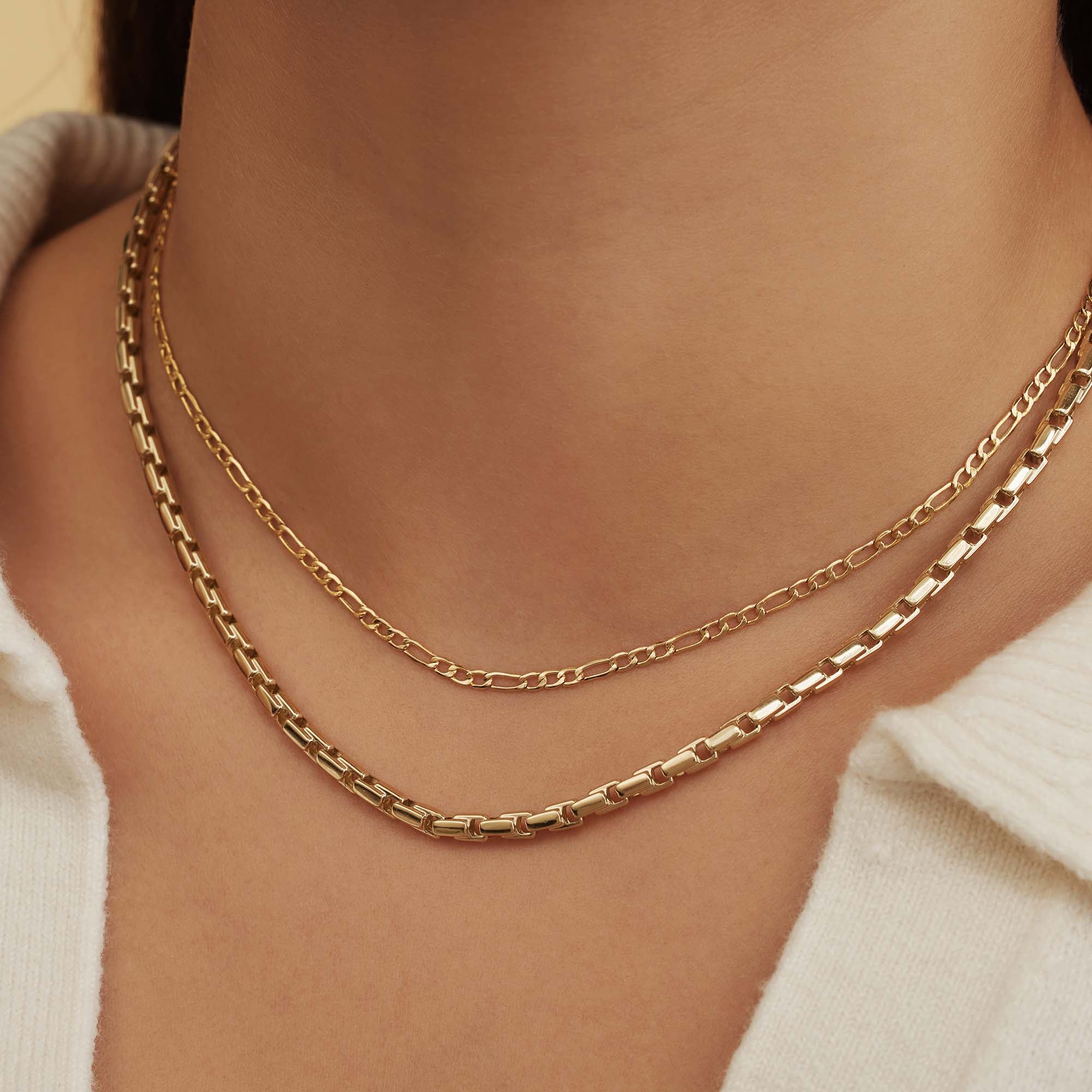 Isabel Bernard Aidee Gigi 14 Carat Golden Necklace IB340108