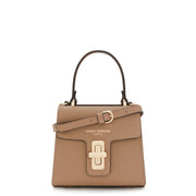 Femme Forte Simone Mini Beige Handtas van Kalfsleer IB21126-072