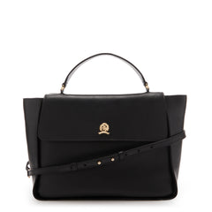 Tommy Hilfiger Crest Black Handbag AW0AW15702BDS