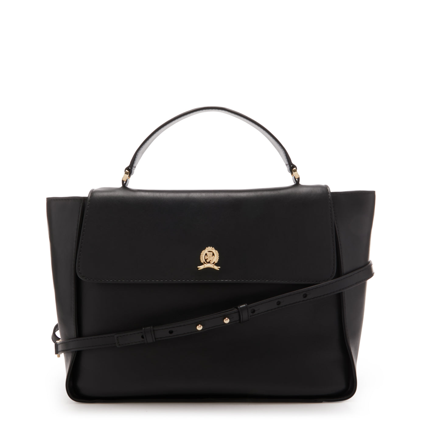 Tommy Hilfiger Crest Black Handbag AW0AW15702BDS