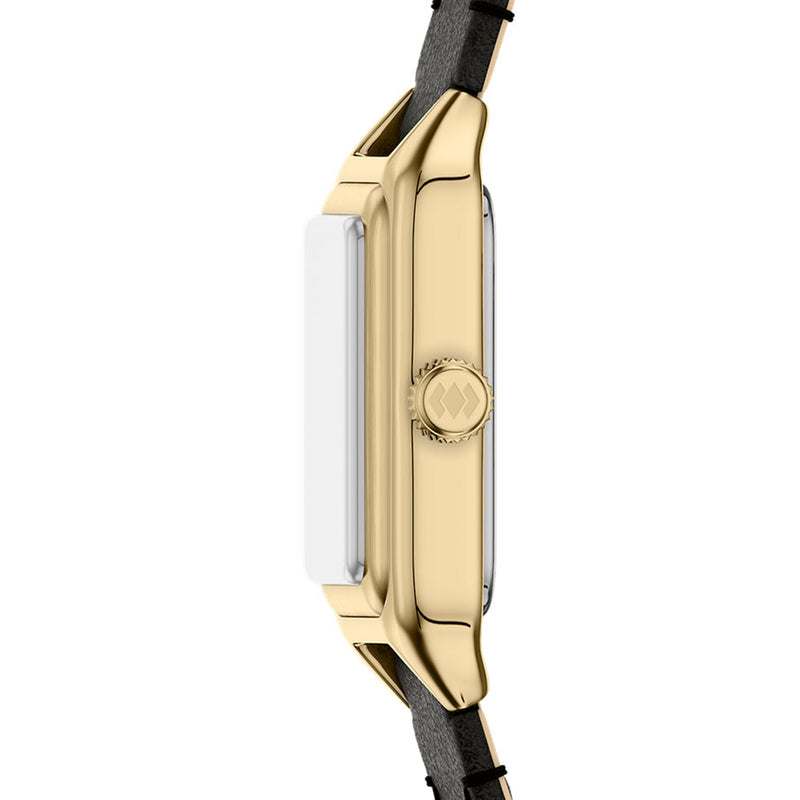 Fossil Raquel Mini Rectangular White Dial Watch ES5470-zoom-