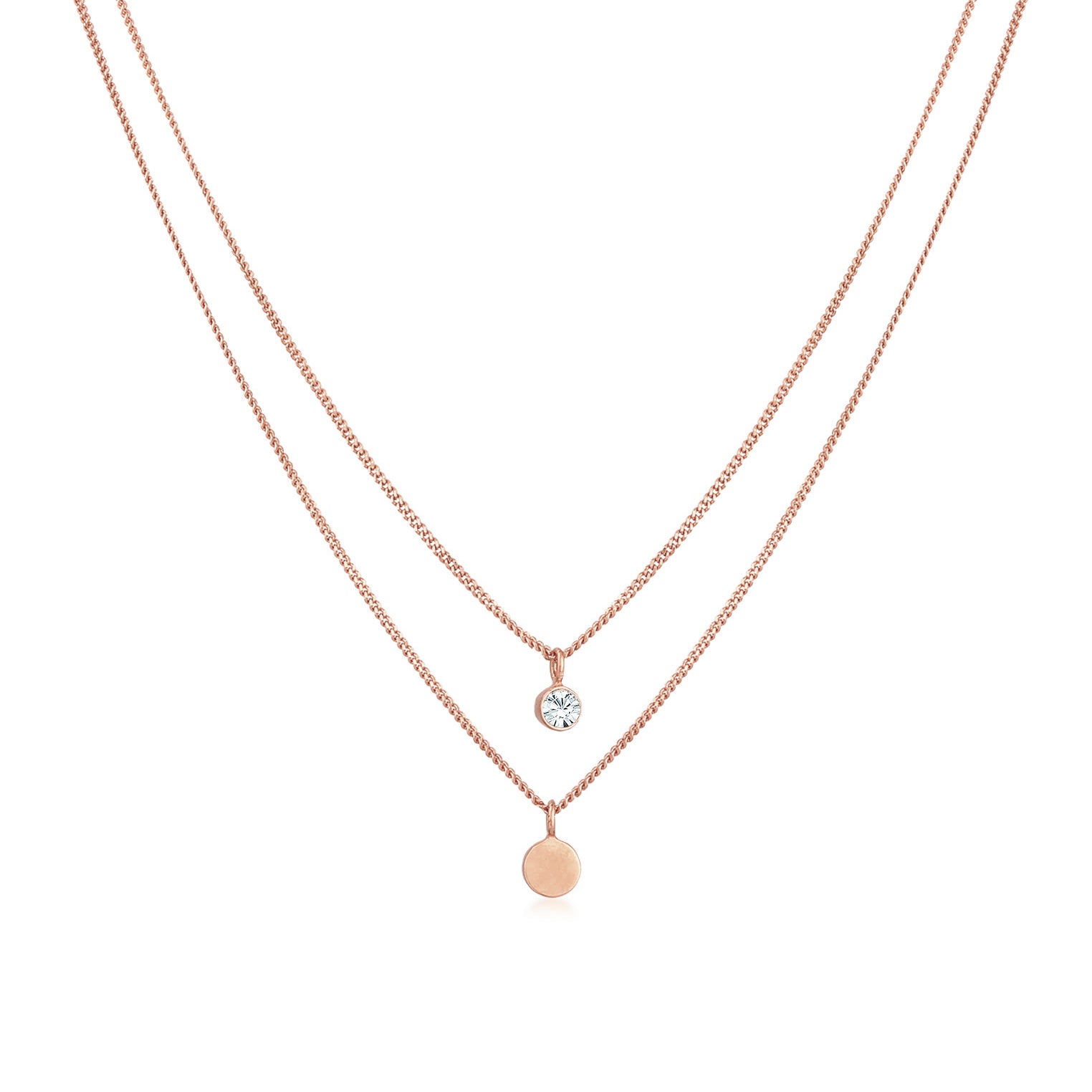 Elli 925 Sterling Silver Layered Gold plated 2004-BF-0008223-001