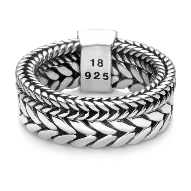Buddha to Buddha Barbara Double Ring 609 (Maat: 16)-zoom-