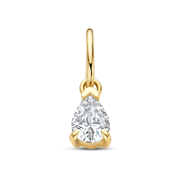 Le Marais Druppel Zirkonia 14 Karaat Charm