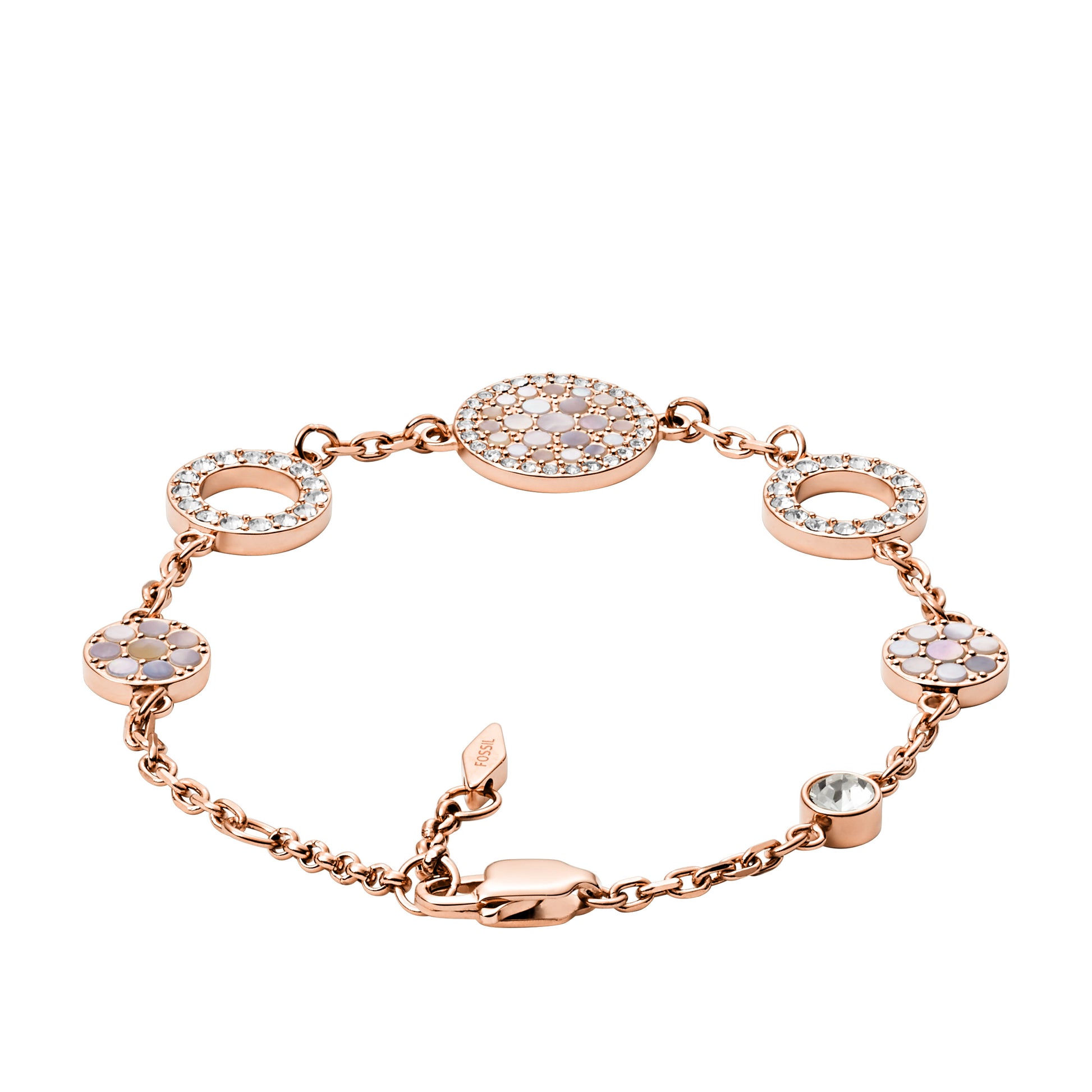 Fossil Rose gold Bracelet JF01739791